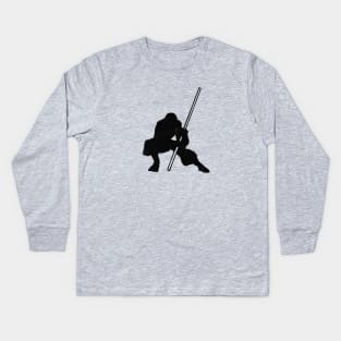 ninja 01-texture Kids Long Sleeve T-Shirt